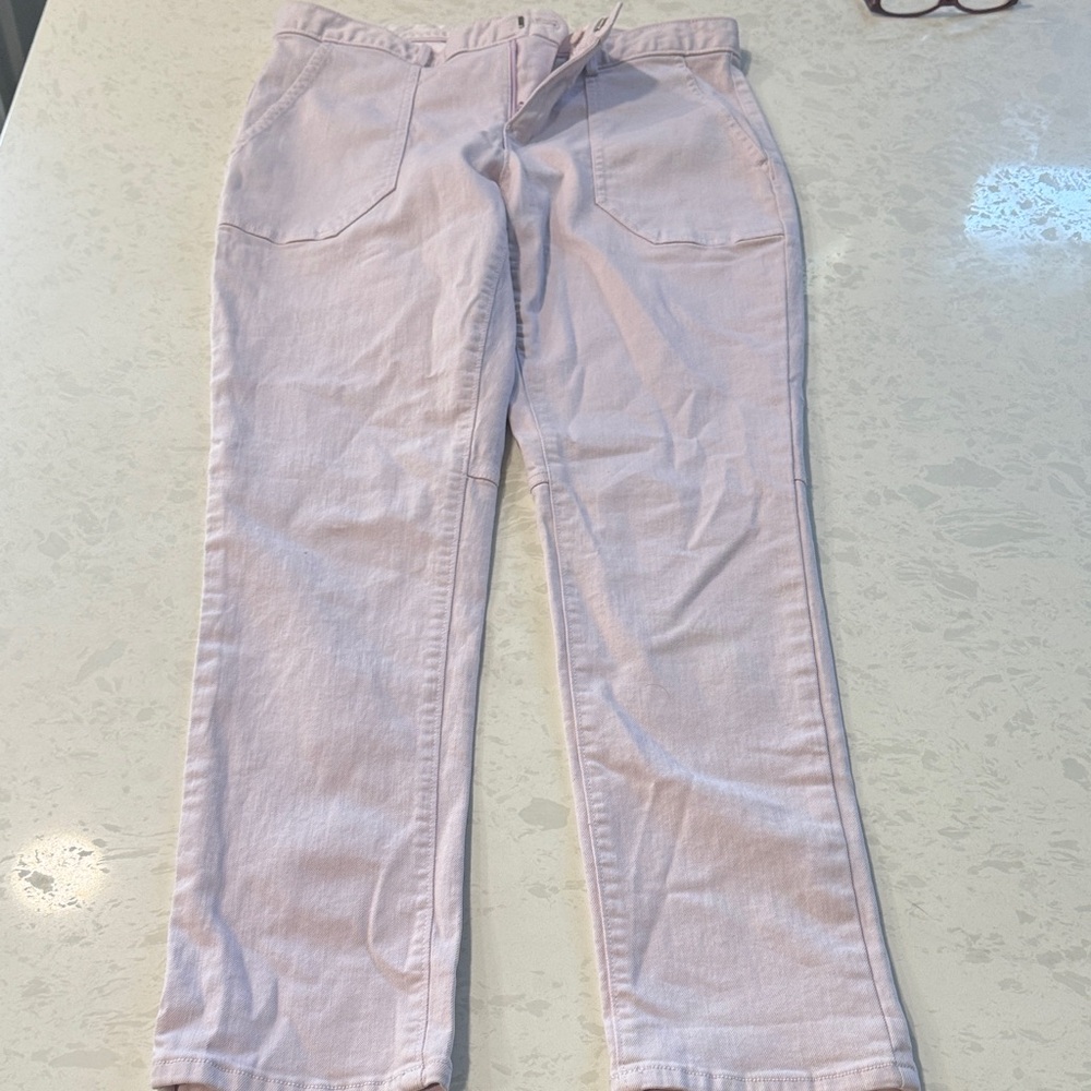 Banana Republic Sloan Soft Pink Trousers